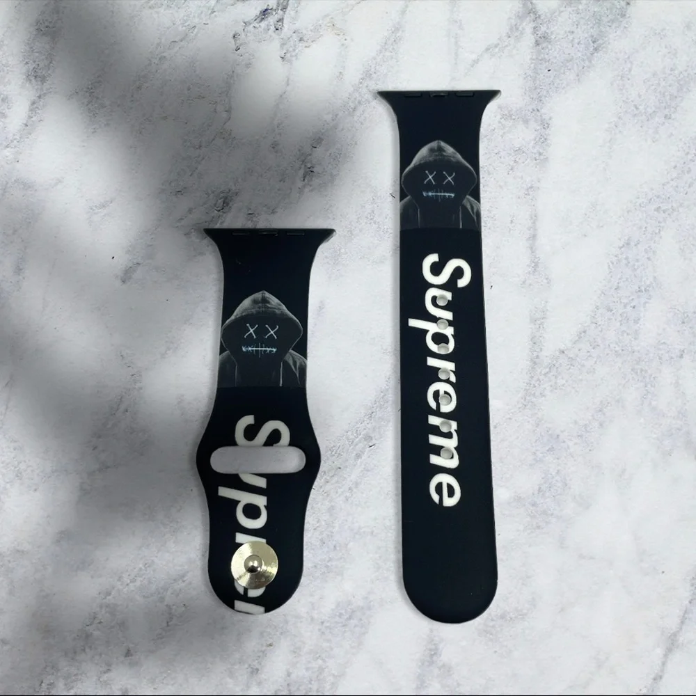 Watchband for Apple Watch Hype Cool Super Design in Black